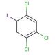 2,4,5-Trichloroiodobenzene (CAS 7145-82-6) - chemical structure image