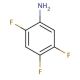 2,4,5-Trifluoroaniline (CAS 367-34-0) - chemical structure image