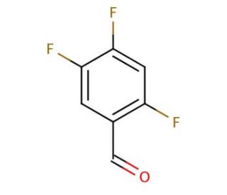 2,4,5-Trifluorobenzaldehyde (CAS 165047-24-5) - chemical structure image