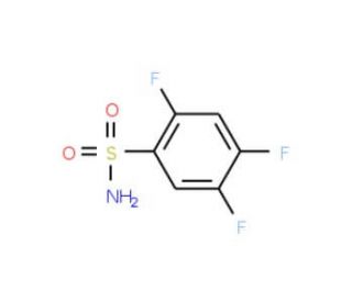 2,4,5-Trifluorobenzenesulfonamide (CAS 287172-63-8) - chemical structure image