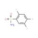 2,4,5-Trifluorobenzenesulfonamide (CAS 287172-63-8) - chemical structure image