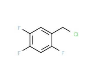2,4,5-Trifluorobenzyl chloride (CAS 243139-71-1) - chemical structure image