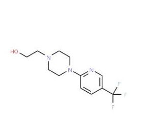 2-[4-[5-(Trifluoromethyl)pyridin-2-yl]piperazin-1-yl]ethanol - chemical structure image