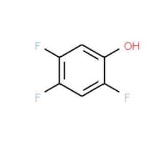2,4,5-Trifluorophenol (CAS 2268-16-8) - chemical structure image
