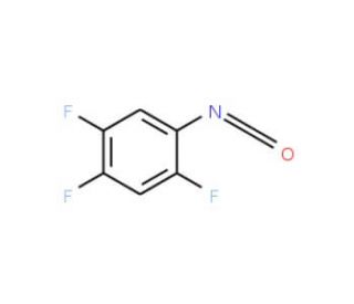 2,4,5-Trifluorophenyl isocyanate - chemical structure image