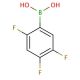 2,4,5-Trifluorophenylboronic acid (CAS 247564-72-3) - chemical structure image