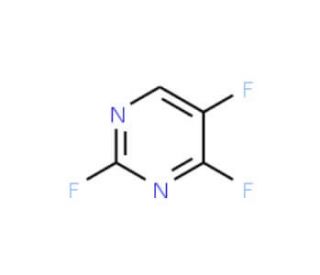 2,4,5-Trifluoropyrimidine (CAS 17573-79-4) - chemical structure image