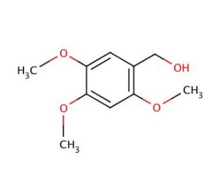 2,4,5-Trimethoxybenzyl alcohol (CAS 30038-31-4) - chemical structure image
