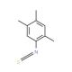 2,4,5-Trimethylphenyl isothiocyanate (CAS 19241-18-0) - chemical structure image