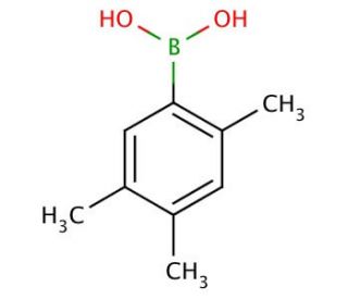 2,4,5-Trimethylphenylboronic acid (CAS 352534-80-6) - chemical structure image