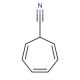 2,4,6-Cycloheptatriene-1-carbonitrile (CAS 13612-59-4) - chemical structure image