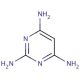 2,4,6-Triaminopyrimidine (CAS 1004-38-2) - chemical structure image