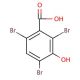2,4,6-Tribromo-3-hydroxybenzoic acid (CAS 14348-40-4) - chemical structure image