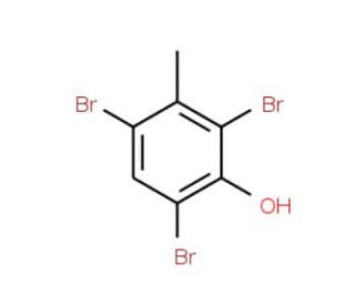 2,4,6-Tribromo-3-methylphenol (CAS 4619-74-3) - chemical structure image