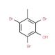 2,4,6-Tribromo-3-methylphenol (CAS 4619-74-3) - chemical structure image