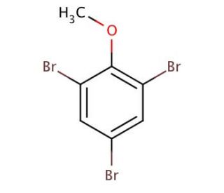 2,4,6-Tribromoanisole (CAS 607-99-8) - chemical structure image