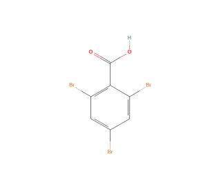2,4,6-Tribromobenzoic Acid (CAS 633-12-5) - chemical structure image