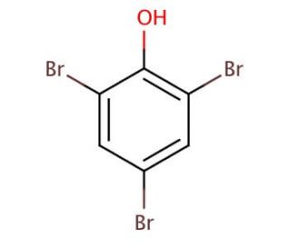 2,4,6-Tribromophenol (CAS 118-79-6) - chemical structure image
