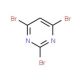 2,4,6-Tribromopyrimidine (CAS 36847-11-7) - chemical structure image