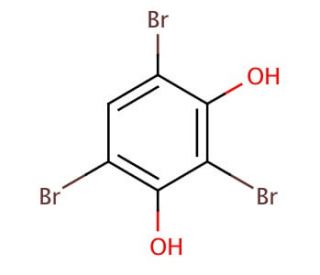 2,4,6-Tribromoresorcinol (CAS 2437-49-2) - chemical structure image