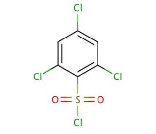 2,4,6-Trichlorobenzenesulfonyl chloride (CAS 51527-73-2) - chemical structure image