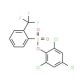 2,4,6-Trichlorophenyl 2-(trifluoromethyl)-benzenesulfonate - chemical structure image