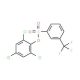 2,4,6-Trichlorophenyl 3-(trifluoromethyl)-benzenesulfonate - chemical structure image