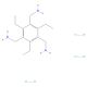 2,4,6-Triethyl-1,3,5-benzenetrimethanamine trihydrochloride (CAS 190779-64-7) - chemical structure image