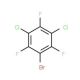 2,4,6-Trifluoro-1-bromo-3,5-dichlorobenzene 的分子结构, CAS编号: 24812-13-3 2,4,6-Trifluoro-1-bromo-3,5-dichlorobenzene (CAS 24812-13-3) - chemical structure image