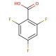 2,4,6-Trifluorobenzoic acid (CAS 28314-80-9) - chemical structure image