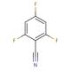 2,4,6-Trifluorobenzonitrile (CAS 96606-37-0) - chemical structure image