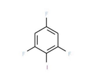 2,4,6-Trifluoroiodobenzene (CAS 41860-63-3) - chemical structure image