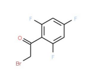 2,4,6-Trifluorophenacyl bromide (CAS 746630-36-4) - chemical structure image