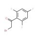2,4,6-Trifluorophenacyl bromide (CAS 746630-36-4) - chemical structure image