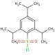 2,4,6-Triisopropylbenzenesulfonyl chloride (CAS 6553-96-4) - chemical structure image