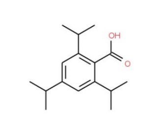2,4,6-Triisopropylbenzoic acid (CAS 49623-71-4) - chemical structure image