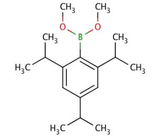 2,4,6-Triisopropylphenylboronic acid methyl ester (CAS 145434-22-6) - chemical structure image