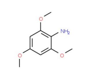 2,4,6-Trimethoxyaniline (CAS 14227-17-9) - chemical structure image