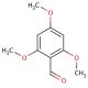 2,4,6-Trimethoxybenzaldehyde 的分子结构, CAS编号: 830-79-5 2,4,6-Trimethoxybenzaldehyde (CAS 830-79-5) - chemical structure image