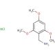 2,4,6-Trimethoxybenzylamine hydrochloride (CAS 146548-59-6) - chemical structure image