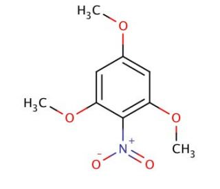 2,4,6-Trimethoxynitrobenzene (CAS 14227-18-0) - chemical structure image