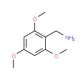 (2,4,6-trimethoxyphenyl)methanamine (CAS 77648-20-5) - chemical structure image