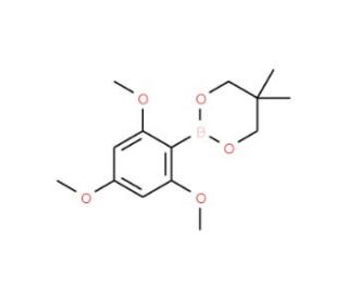 2,4,6-Trimethoxyphenylboronic acid neopentyl glycol ester - chemical structure image