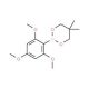 2,4,6-Trimethoxyphenylboronic acid neopentyl glycol ester - chemical structure image