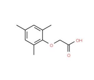 (2,4,6-Trimethyl-phenoxy)-acetic acid (CAS 13333-81-8) - chemical structure image