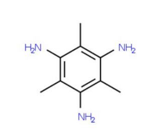 2,4,6-Trimethylbenzene-1,3,5-triamine - chemical structure image