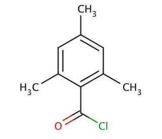 2,4,6-Trimethylbenzoyl chloride (CAS 938-18-1) - chemical structure image