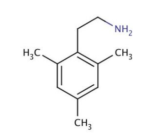 2,4,6-Trimethylphenethylamine hydrochloride (CAS 3167-10-0) - chemical structure image