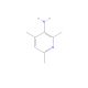 2,4,6-trimethylpyridin-3-amine 的分子结构, CAS编号: 51467-70-0 2,4,6-trimethylpyridin-3-amine (CAS 51467-70-0) - chemical structure image
