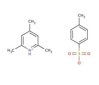 2,4,6-Trimethylpyridinium p-toluenesulfonate (CAS 59229-09-3) - chemical structure image
